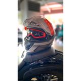 Ls2 Storm 2 Güneş Vizörlü Faster Mat Tıtanıum Kask Ecr 22.06 Motosiklet Kaskı