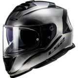 Ls2 Storm 2 Jeans Kapalı Kask Gri Large