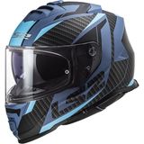 LS2 STORM 2 RACER MAT MAVİ KASK - Mavi