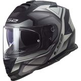 Ls2 Storm Faster Mat Titanium Kask - Mat Titanyum