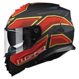 Ls2 Storm Foggy Mat Siyah-Kırmızı Kask - Mat Siyah - Kırmızı