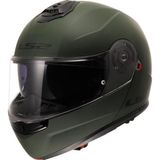Ls2 Strobe 2 Çene Açılır Kask Mat Yeşil MEDIUM