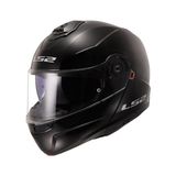 Ls2 Strobe 2 Çene Açılır Kask Siyah - M