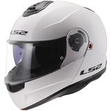 Ls2 Strobe 2 Çene Açılır Motosiklet Kaskı - Beyaz - XL