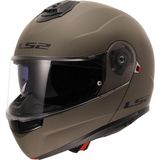 Ls2 Strobe 2 Çene Açılır Motosiklet Kaskı - Mat Kum - 2XL