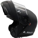 Ls2 Strobe 2 Mat Siyah Çene Açılır Kask - XS