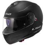 Ls2 Strobe 2 Mat Siyah Çene Açılır Motosiklet Kaskı L Beden Tek Renk Malzeme Özellikleri
