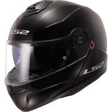 Ls2 Strobe 2 Parlak Siyah Çene Açılır Kask - M