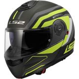 Ls2 Strobe 2 Phantom Çene Açılır Kask - 2XL - Mat Titanyum