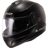 Ls2 Strobe 2 Siyah Kapalı Kask 1550 gr Polikarbonat Malzeme ile Hipoalerjenik Konfor - XL