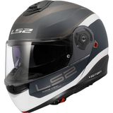 Ls2 Strobe 2 Vıctory Mat Gri-Mavi-Kum Kask - XL - Çok Renkli