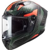 Ls2 Thunder Chase Beyaz-kirmizi Kask