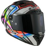 Ls2 Thunder Karbon Gp Aero Flash Siyah Full Face Motosiklet Kaskı - XL