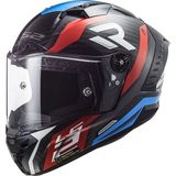 Ls2 Thunder Karbon Supra Kırmızı-Mavi Kask - Çok Renkli