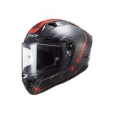 Ls2 Thunder Sputnık Kapalı Kask Metal Kırmızı