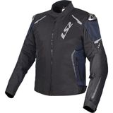 Ls2 Zoom Siyah-Mavi 4 Mevsim Motosiklet Montu - 2XL