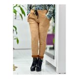 LS57113 İtalyan Süet Pantolon Camel
