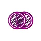 Lsound Neon Işıklı 16 cm Hoparlör ve Midrange Kapağı - 2 Adet - Mor