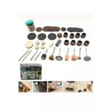 Lstri 105 Parça Hobi Mini Metal Ahşap Oyma Seti Parlatma Çapak Alma Gravür Dremel Taşlama Ucu Mini Elektrikli Matkap, Taşlama, Döner Alet, Taşlama Ve Parlatma Seti - Zımparalama, Parlatma,
