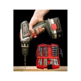 Lstri 45 Parça Çelik Tornavida Başlığı Set Çok Fonksiyonlu Tamir Uçlu Tornavida,Darbeli Tornavida Uç Seti, Manyetik S2 Çelik Yıldız/Düz/Kare/Torx Uçlu Elektrikli Alet Uçları,