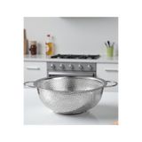 lstri Makarna Süzgeci 26 Cm Kulplu Metal Kevgir Metal