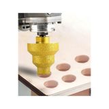 lstri Metal, Fayans, Ahşap, Beton, Mermer, Yapay Taş için 20-35-50 mm Elmas Kademeli Matkap Uçları, Çok Delikli Açıcı Konik Uçlu Taşlama Kesici, Pah Kırma Kademeli Konik Rayba, Çok Katmanlı Katman Ucu