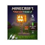 lstri Minecraft LED Gece Lambası Jack-O-Lantern Çocuklar ve Oyuncular İçin Masa Lambası | 5 Aydınlatma Modlu Şarj Edilebilir LED Oyun Gece Minecraft Blok Gece Lambası -LED Lamba Işığı