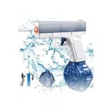 Lstri Otomatik Su Tabancası Şarjlı Işıklı Su Tabancası 9 Metre Menzilli Elektrikli Işıklı Gerçekçi Atış Su Tabancası 350 Ml Kapasiteli Oyuncak