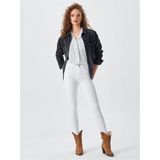 Ltb Alberta Black Feather Wash Kadın Jean Ceket - XS - Siyah