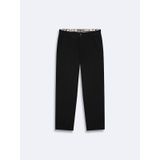 Ltb Düz Paça Keten Görünümlü Siyah Pantolon 012254702625008 200 Siyah