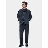 LTB Erkek Andreas Oversıze Jean Ceket - M - Koyu Gri