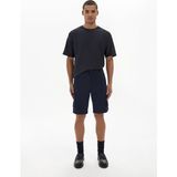 LTB Erkek Basıc Gabardin Regular Kargo Lacivert Şort