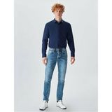 LTB Erkek Enrıco Düşük Bel Dar Paça Super Slım Jean Pantolon - Mavi - 29 / 32