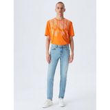 LTB Erkek Jumy Dar Paça Orta Bel Jean Pantolon - 28 / 32 - Renkli