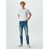 LTB Erkek Jumy Dar Paça Orta Bel Jean Pantolon - 30 / 32 - Mavi