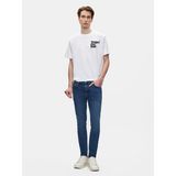 LTB Erkek Jumy Dar Paça Orta Bel Jean Pantolon - 33 / 32 - Orta Mavi