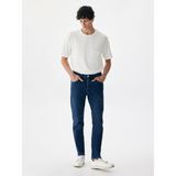 LTB Erkek Lawrıe Y Dar Paça Orta Bel Jean Pantolon - 28 / 32 - Koyu Mavi