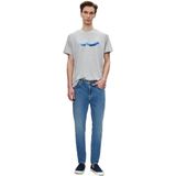 LTB Erkek Mavi Alessio Cleo Wash Jean, Regular Kalıp, Düz Paça, Normal Bel, 29-30 Beden