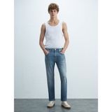 LTB Erkek Paul P Düz Paça Jean Pantolon Orta Bel Desenli Kahverengi Günlük Stil - Karışık - 31 - 28