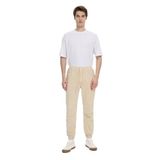 LTB Erkek Slim Fit Jogger Pantolon, LTB, BEJ_12906-PLAZA TAUPE, S, Slim Fit Jogger Bel Bej Pantolon, 12244702725001
