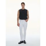 LTB Erkek Smarty Y Dar Paça Orta Bel Jean Pantolon - Beyaz - 31 / 32
