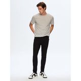 LTB Erkek Smarty Y Dar Paça Orta Bel Jean Pantolon Desenli %97 Pamuk %3 Elastan Siyah - 27 / 32