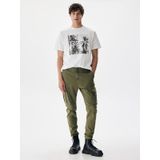 Ltb Gabardin Regular Kargo Yeşil Pantolon 012254702825001 2240 Yeşil