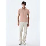 LTB Jeans Erkek Cezala Polo Tişört, Mahogany Rose 13998, M