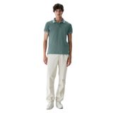 LTB Jeans Erkek Cezala Polo Tişört, Silver Pine 14041, S
