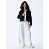 LTB Kadın Celia Oversized Jean Ceket – %99 Pamuk, %1 Elastan, Rahat ve Dayanıklı Günlük Kullanım İçin - Siyah