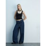LTB Kadın Denıssa Geniş Paça Yüksek Bel Jean Pantolon - Karışık - 28