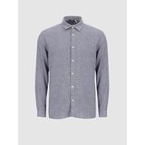 Ltb LOFASA Uzun Kollu Erkek Gömlek 12244907525008 - XL - Lacivert