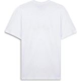 LTB Logo Baskılı Beyaz T-Shirt Erkek Truvakar Kol Günlük Stil Pamuk Malzemeden Üretilmiştir - XL