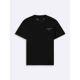 Ltb NIZOKA Erkek Sıfır Yaka Kısa Kol T-Shirt 1225840056089 - Siyah - XL